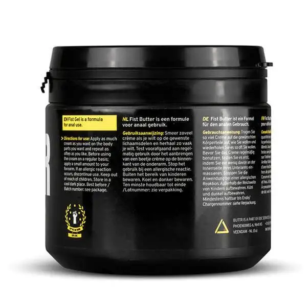 Lubrificante Buttr Fist Butter 500 ml.