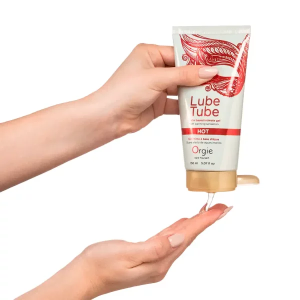 Lubrificante com Efeito Calor Orgie Lube Tube Hot 150 ml.