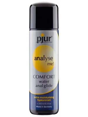 Lubrificante Conforto Anal Pjur Analyse Me à Base de Água 250 ml.