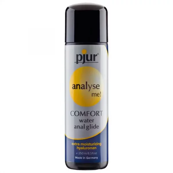Lubrificante Conforto Anal Pjur Analyse Me à Base de Água 250 ml.