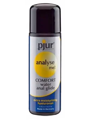 Lubrificante Conforto Anal Pjur Analyse Me à Base de Água 30 ml.