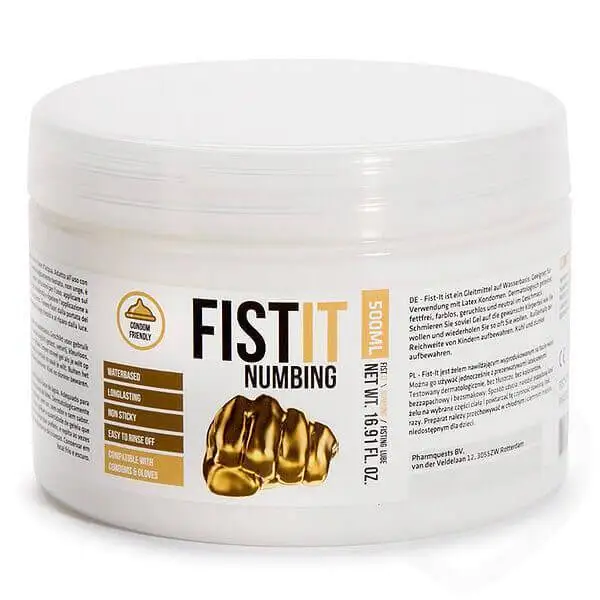 Lubrificante Fist It Numbing 500 ml