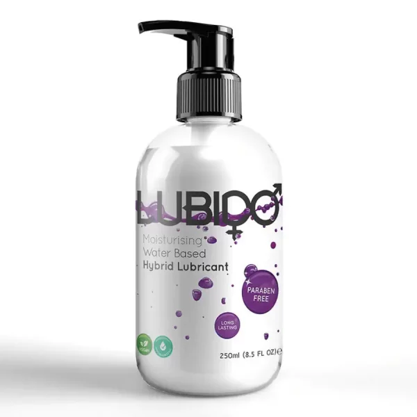 Lubrificante Hidratante Lubido Híbrido 250 ml.