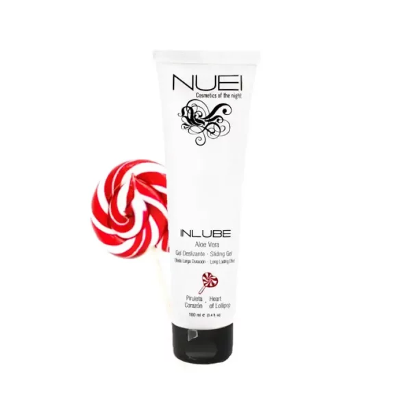 Lubrificante Inlube Chupa Chupa com Aloe Vera 100 ml.