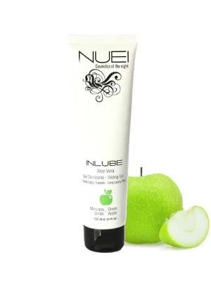 Lubrificante Inlube Maçã Verde com Aloe Vera 100 ml.