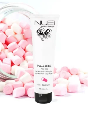 Lubrificante Inlube Marshmallow com Aloe Vera 100 ml.