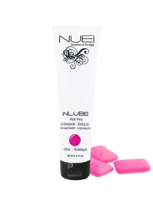 Lubrificante Inlube Pastilha Elástica com Aloe Vera 100 ml.