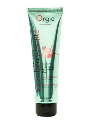 Lubrificante Orgie Lube Tube Cocktail Mojito de Morango 100 ml.