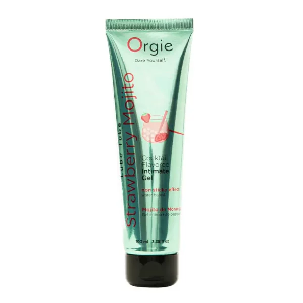 Lubrificante Orgie Lube Tube Cocktail Mojito de Morango 100 ml.