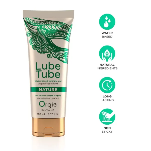 Lubrificante Orgie Lube Tube Nature 150 ml.