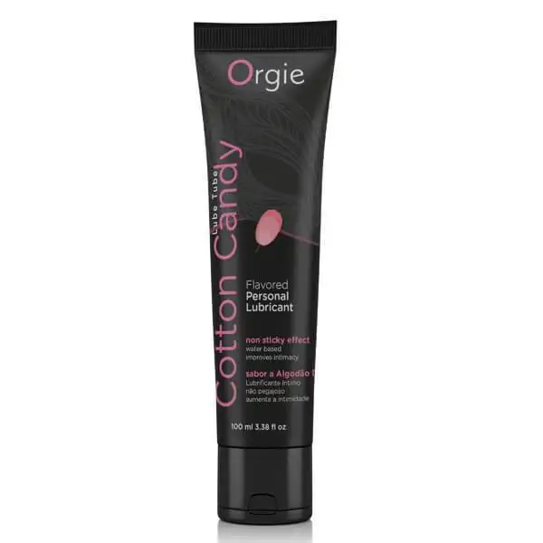 Lubrificante Orgie Lube Tube Sabor a Algodão Doce 100 ml.