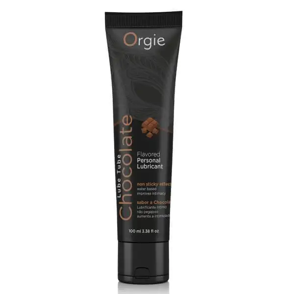 Lubrificante Orgie Lube Tube Sabor a Chocolate 100 ml.