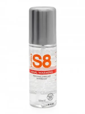 Lubrificante S8 Anal Efeito Calor 125 ml.