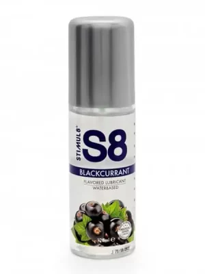 Lubrificante S8 Aroma Groselha Preta 125 ml.