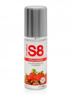Lubrificante S8 Aroma Morango 125 ml.