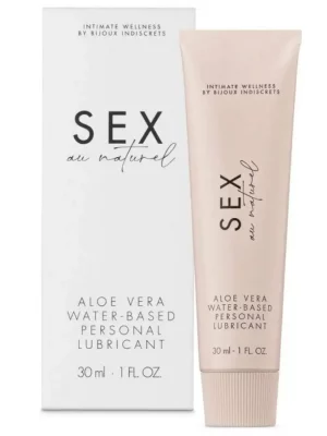 Lubrificante Sex au Naturel com Aloe Vera 30 ml.