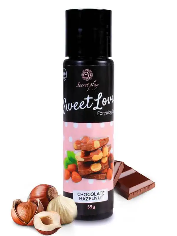 Lubrificante Sweet Love Chocolate e Avelã