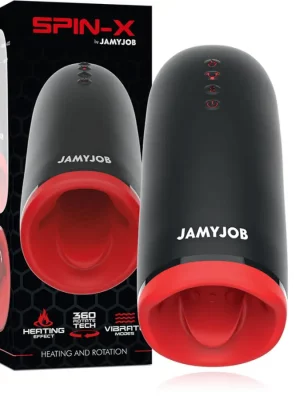 Masturbador com Efeito Calor e Rotação Spin-X