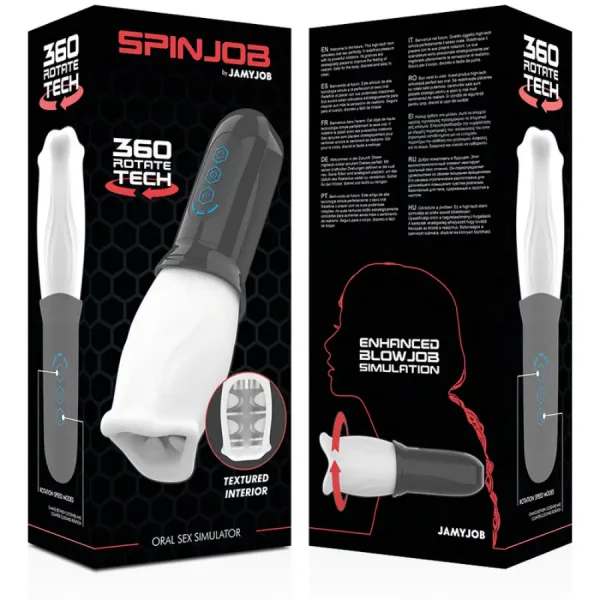 Masturbador com Rotação SpinJob