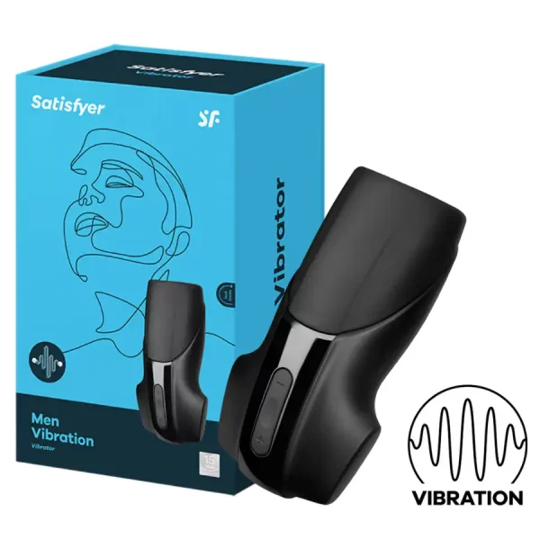 Masturbador com Vibração Satisfyer Men Vibration