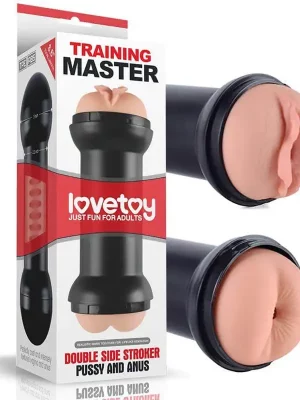 Masturbador Double Side Stroker Vagina e Ânus
