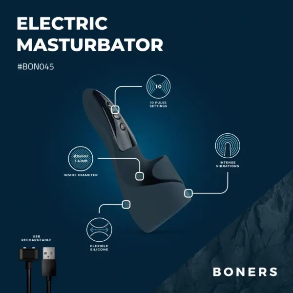 Masturbador Elétrico Boners