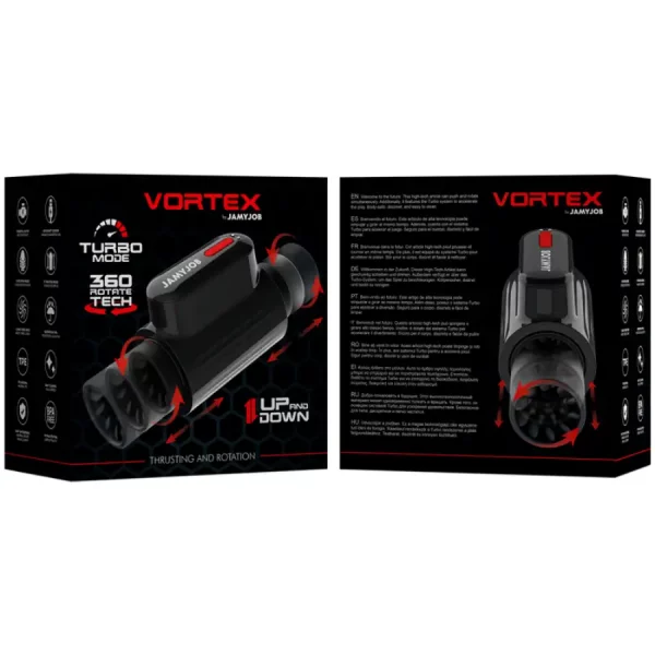 Masturbador Masculino com Rotação e Movimento Vortex