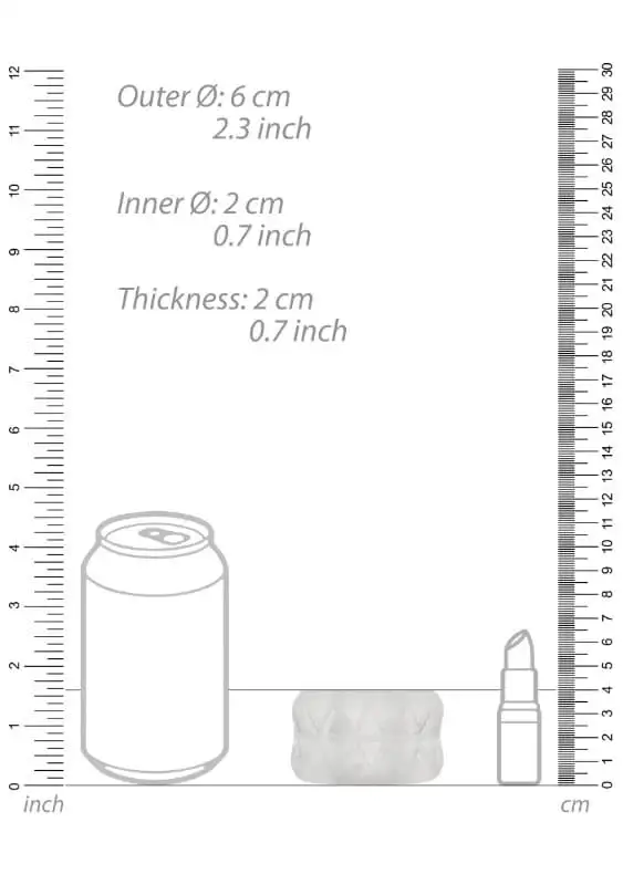 Masturbador Nº 92 Sono Reversible Textured Masturbator
