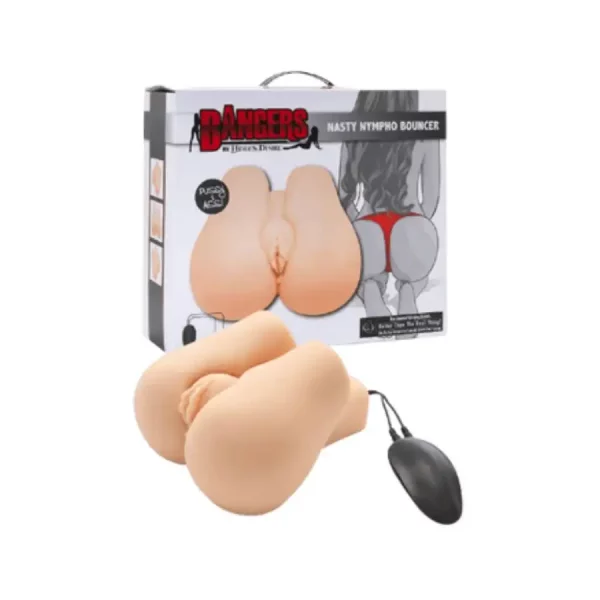 Masturbador Nasty Nympho Bouncer com Vibração