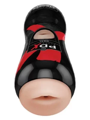Masturbador PDX Elite Vibrating Oral Stroker