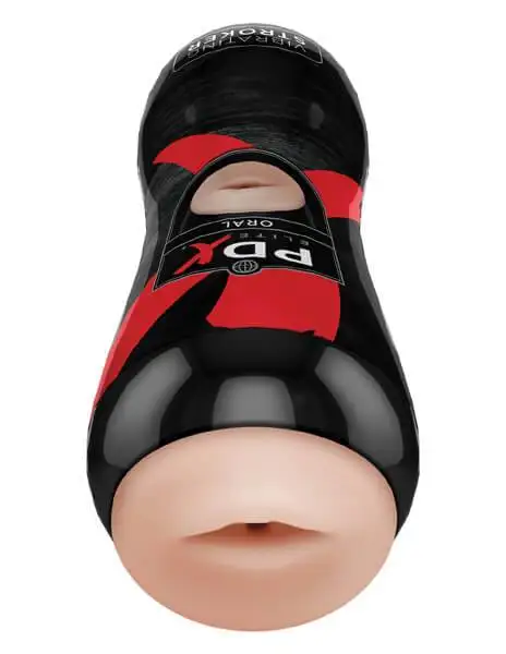 Masturbador PDX Elite Vibrating Oral Stroker