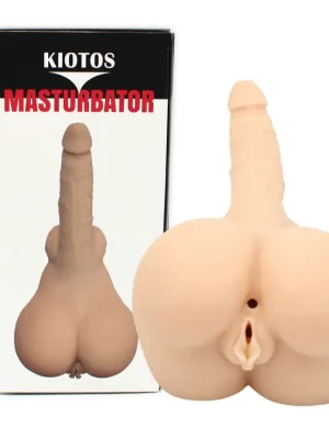 Masturbador Pussy & Ass com Dildo