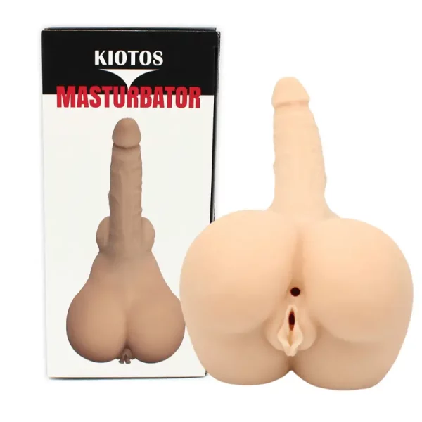 Masturbador Pussy & Ass com Dildo