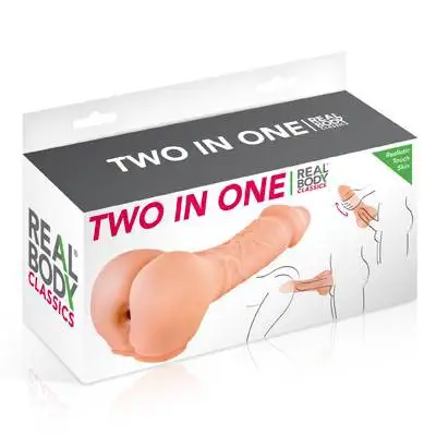 Masturbador Realístico 2 em 1 Real Body Classics