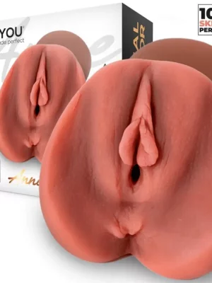 Masturbador Realístico Anne Vagina e Ânus