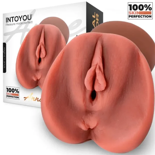 Masturbador Realístico Anne Vagina e Ânus