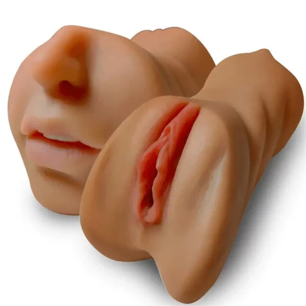 Masturbador Realístico Jess Vagina, Boca e Ânus