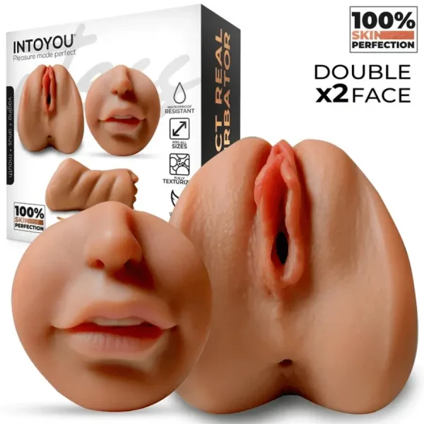 Masturbador Realístico Jess Vagina, Boca e Ânus