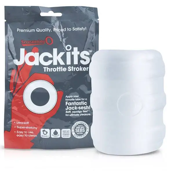 Masturbador ScreamingO Jackits Throttle Stroker