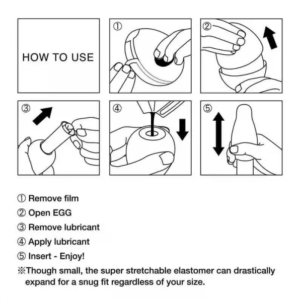 Masturbador Tenga Egg Brush