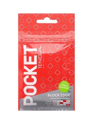 Masturbador Tenga Pocket Stroker Block Edge