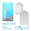 Masturbador Tenga Pocket Stroker Wave Line