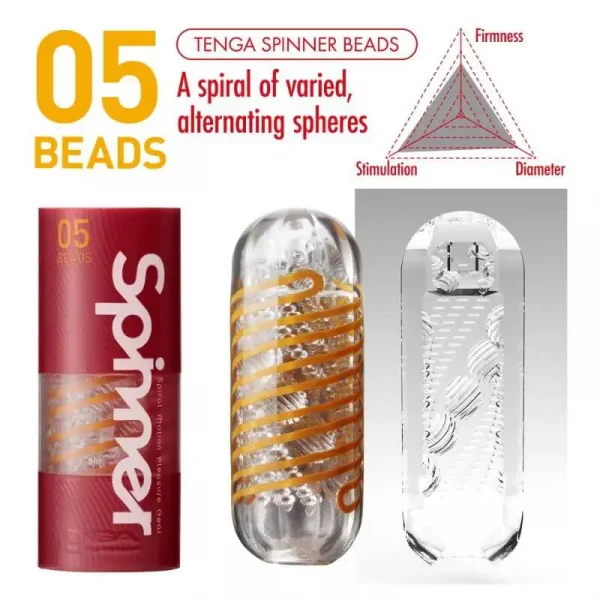 Masturbador Tenga Spinner Beads