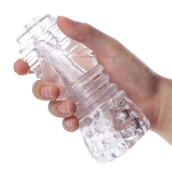 Masturbador Transparente Hann X1