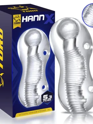 Masturbador Transparente Hann X4