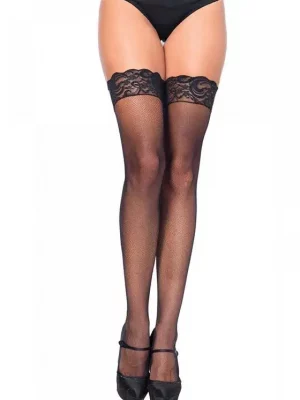 Meias Micro Rede Stay Up - Leg Avenue