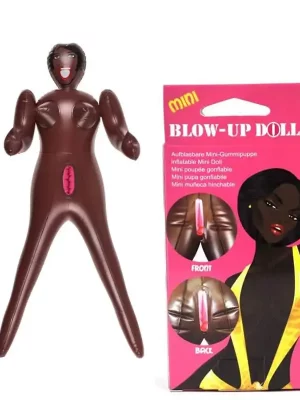 Mini Boneca Insuflável Negra