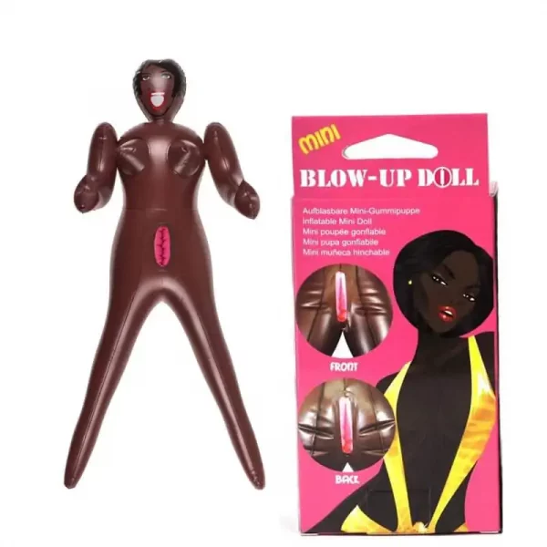 Mini Boneca Insuflável Negra