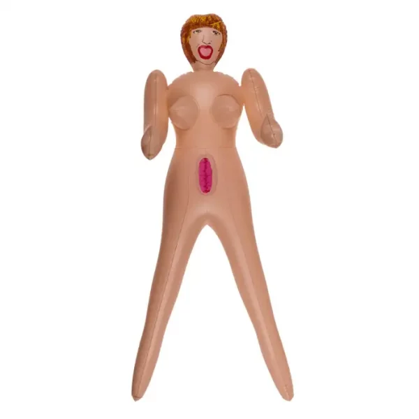 Mini Boneca Insuflável Ruiva