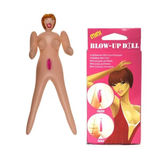 Mini Boneca Insuflável Ruiva